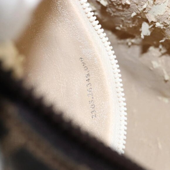 FENDI Zucca Canvas Hand Bag Black Brown Auth 145200 - Picture 11 of 16